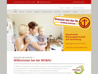 wobau-bernau.de Webseite Vorschau