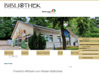 bibliothek-ruedersdorf.de Webseite Vorschau