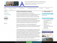 aqua-zehdenick.de Webseite Vorschau