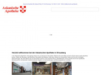 askanische-apotheke.de Webseite Vorschau