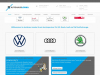 autohaus-lowka.de Webseite Vorschau