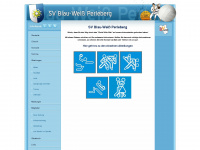 sv-blauweiss-perleberg.de Webseite Vorschau