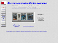 baeskow-hausgeraete.de Webseite Vorschau