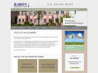 baronimmobilien.de Webseite Vorschau