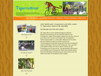 tigerradtour.de Webseite Vorschau