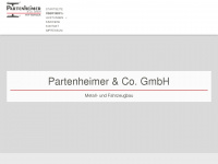 partenheimer-wittstock.de Webseite Vorschau