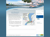 strausseeschwimmen.de Webseite Vorschau