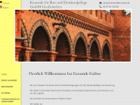 bau-keramik.de Webseite Vorschau