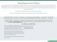 baumpflegeservice-hellwig.de Webseite Vorschau