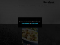 bergland-food.de Webseite Vorschau