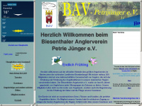 biesenthaler-anglerverein.de Webseite Vorschau