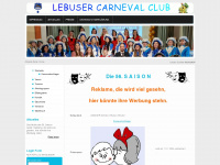 lcc-lebus.de Webseite Vorschau