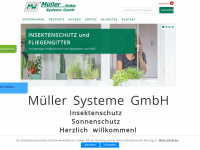 mueller-systeme.de Webseite Vorschau