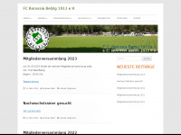 borussia-belzig.de Webseite Vorschau