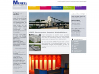 menzel-betonbausysteme.de Webseite Vorschau