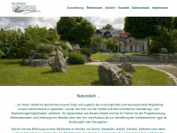 buchholzer-naturstein.de Webseite Vorschau