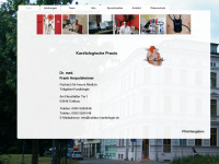 cottbus-kardiologie.de Webseite Vorschau
