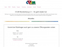 cvjm-brandenburg.de Webseite Vorschau