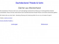 dachdecker-thiede.de Thumbnail