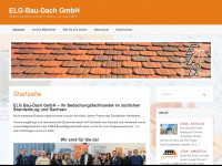 elg-bau-dach.de Webseite Vorschau