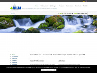 delta-umwelt.com Webseite Vorschau