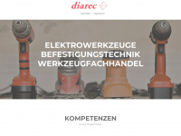 diarec.de Webseite Vorschau