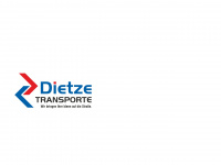 dietze-transporte.de Webseite Vorschau