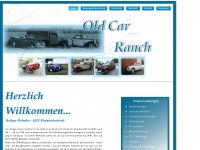 old-car-ranch.de Webseite Vorschau