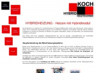 hybridheiztechnik.de Webseite Vorschau