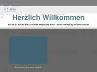 dr-schiller-wwt.de Webseite Vorschau