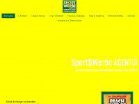 barnim-sport.de Webseite Vorschau
