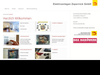 elektroanlagen-zepernick.de Webseite Vorschau