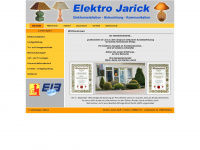 elektro-jarick.de Webseite Vorschau