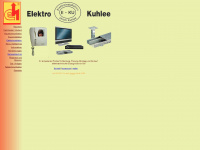 elektro-kuhlee.de Webseite Vorschau