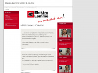 elektro-lemme.de Webseite Vorschau