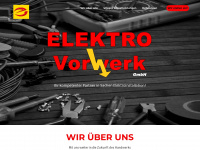 elektro-vorwerk.de Webseite Vorschau