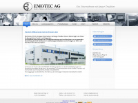 emotec.de Webseite Vorschau