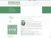 schenk-kunststofftechnik.de Webseite Vorschau