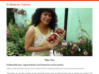 erdbeeren-tolzien.de Webseite Vorschau
