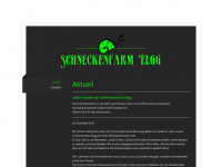 schneckenfarm.ch Webseite Vorschau