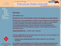 fahrschule-stefan-schmidt.de Webseite Vorschau