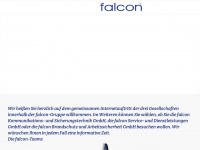 falcon-gmbh.de Webseite Vorschau