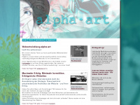 alpha-art.de Webseite Vorschau