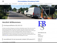 fernmeldebau-strausberg.com Webseite Vorschau