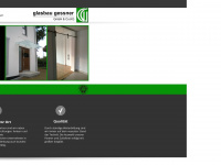 glasbau.de Webseite Vorschau
