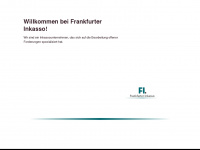 frankfurter-inkasso.de Webseite Vorschau