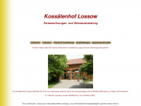 kossaetenhof.de Webseite Vorschau
