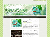 bisacast.de Webseite Vorschau