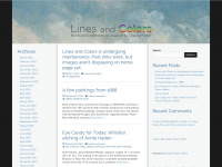 linesandcolors.com Webseite Vorschau