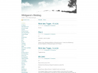 wildgans.wordpress.com Webseite Vorschau